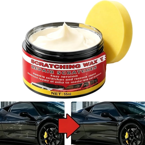 Ultimate Car Scratch Remover Wax, Scratch Repair Paste & Protective Shine Coating for Cars Trucks SUVs Motorcycles Vehicle Care