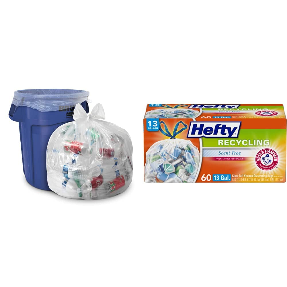 Ultimate Cleanliness Bundle 100Pack of 33 Gallon Clear Trash Bags