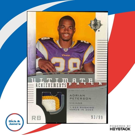 Ultimate Collection Adrian Peterson #UAP-AP Achievement Patches