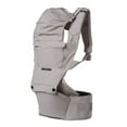 thumbnail image 1 of Ultimate Comfort Hip Seat Baby and Child Carrier With 9 Ways To Wear in Light Gray Dove, 1 of 7