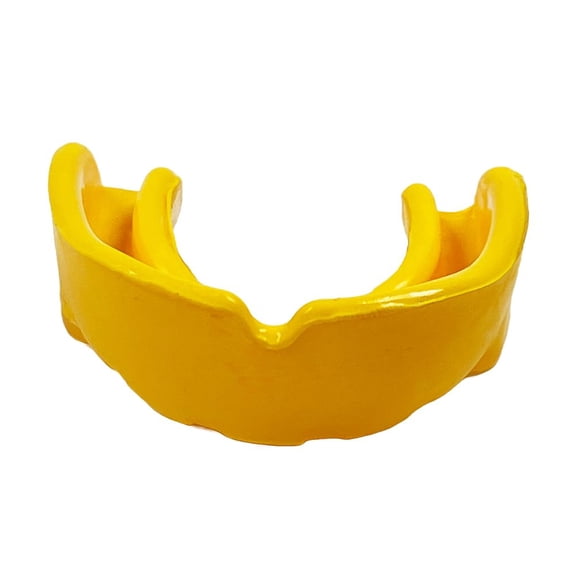 Ultimate Comfort and Protection Customizable Mouthpiece for Personalized Fit and Reliable Protection - Perfect for MMA, Boxing, Martial Arts, and All Contact Sports, Yellow, Pack of 10