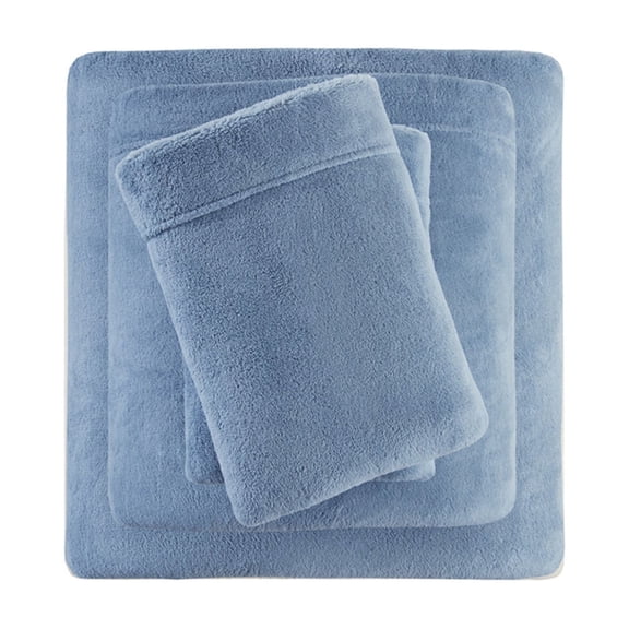 Ultimate Comfort Soloft Micro Plush Sheet Set - Soft & Cozy, Luxurious Fluffy Texture, Fits 16 Deep Mattresses, Machine Washable - Includes Flat Sheet, Fitted Sheet, and Pillowcases