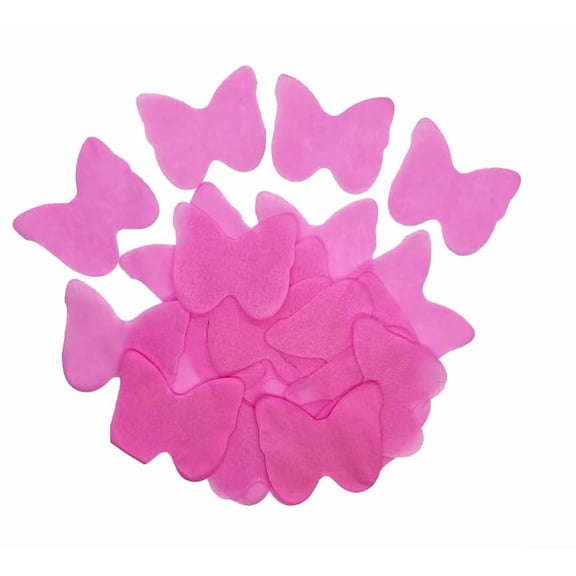 Ultimate Confetti - Baby Pink Butterfly Tissue Paper Confetti (1lb)