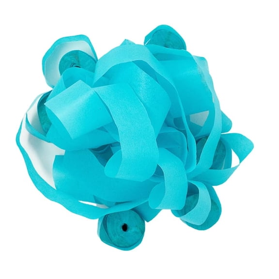 Ultimate Confetti - Turquoise Tissue Paper Streamers - 20 Rolls (1" x 30')