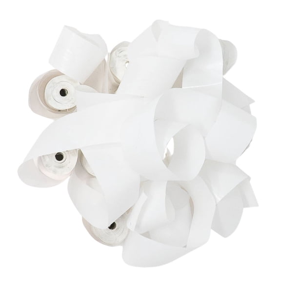 Ultimate Confetti - White Tissue Paper Confetti Streamers - 20 Rolls (1" x 30')