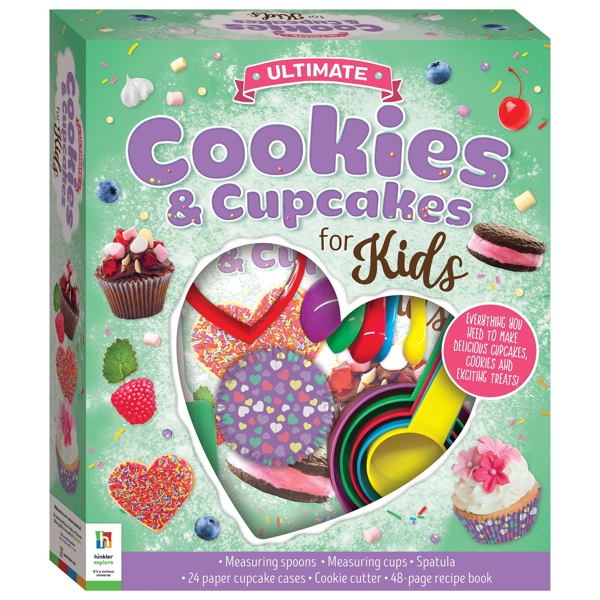 Ultimate Cookie & Cupcakes for Kids - Cookbooks for Kids - Cooking with Children - Baking Utensils and Guides - Children's Hobbies - Learn to Bake Cookies and Cupcakes - Baking for Kids Aged 8 to 12