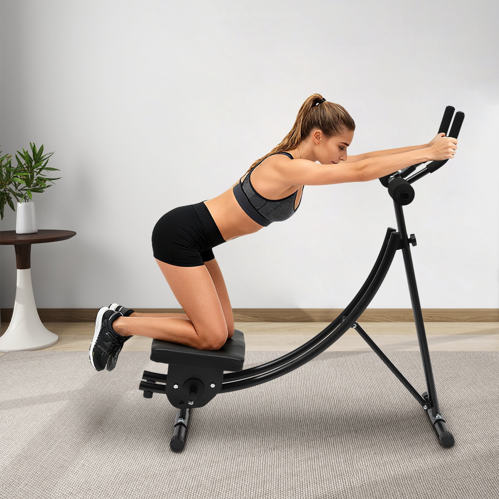 Ultimate Core Workout, Ab Exercise Machine for Home Use, Less Stress on ...