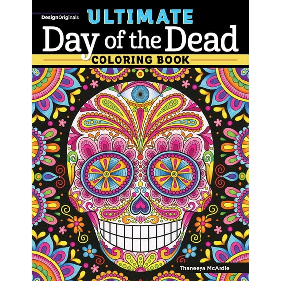 Ultimate Day of the Dead Coloring Book (Paperback)