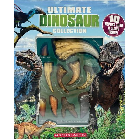 Ultimate Dinosaur Tooth Claw Collection: With 10 replica teeth claws! (Scholastic Science Kit)