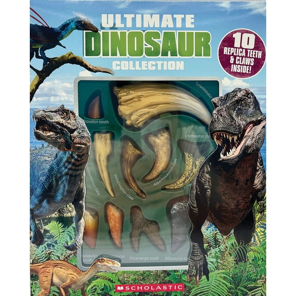 Ultimate Dinosaur Tooth & Claw Collection: With 10 Replica Teeth & Claws! (Scholastic Science Kit), (Paperback)