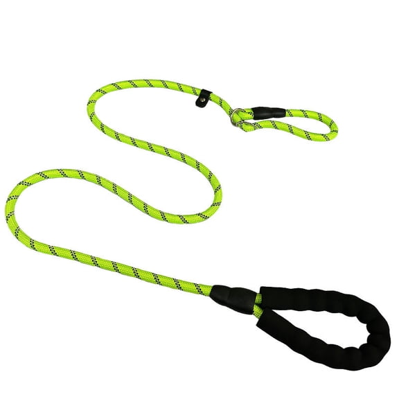 Ultimate Dog Walking Tool: Anti-Pull, Reflective "P-Style" Slip Lead — Training Leash for Escape Prevention and Secure Pet Walking
