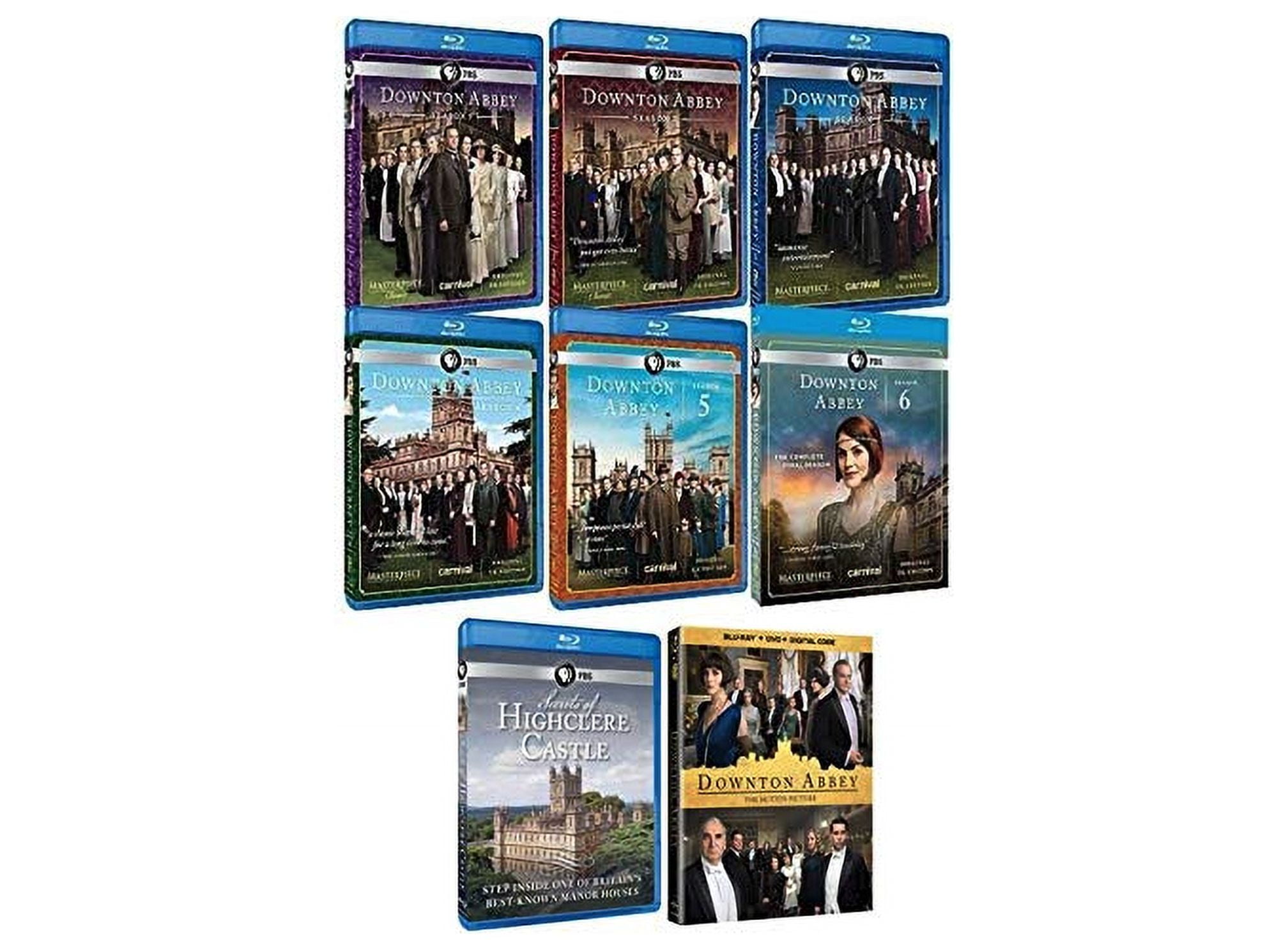 Ultimate Downton Abbey Blu-ray Collection - The Complete Series + The ...