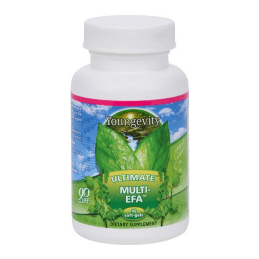 Youngevity Ultimate EFA Omega Fatty Acid Blend (60 Soft Gels) - Supports Heart & Joint Health