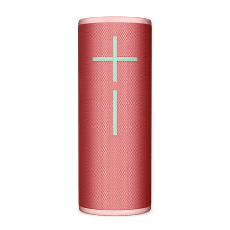 Ultimate Ears - MEGABOOM 4 Portable Wireless Bluetooth Speaker with Waterproof, Dustproof and Floatable design - Raspberry Red