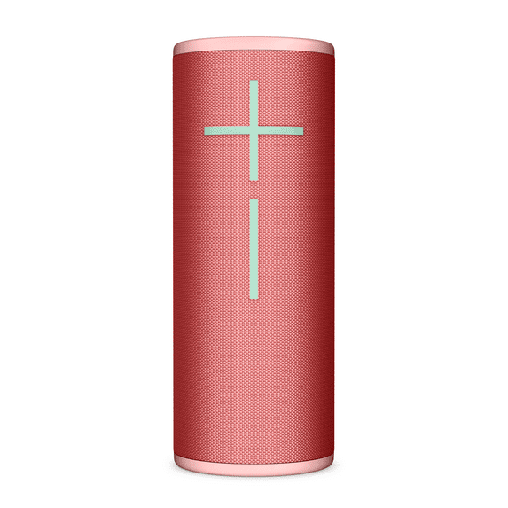 Ultimate Ears MEGABOOM 4 Portable Waterproof Bluetooth Speaker With Powerful 360-Degree Sound and Thundering Bass, Floating Speaker With 20-Hour Battery and 147ft (45m) Range, Raspberry Red