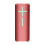 Ultimate Ears MEGABOOM 4 Portable Waterproof Bluetooth Speaker With Powerful 360-Degree Sound and Thundering Bass, Floating Speaker With 20-Hour Battery and 147ft 45m Range, Raspberry Red