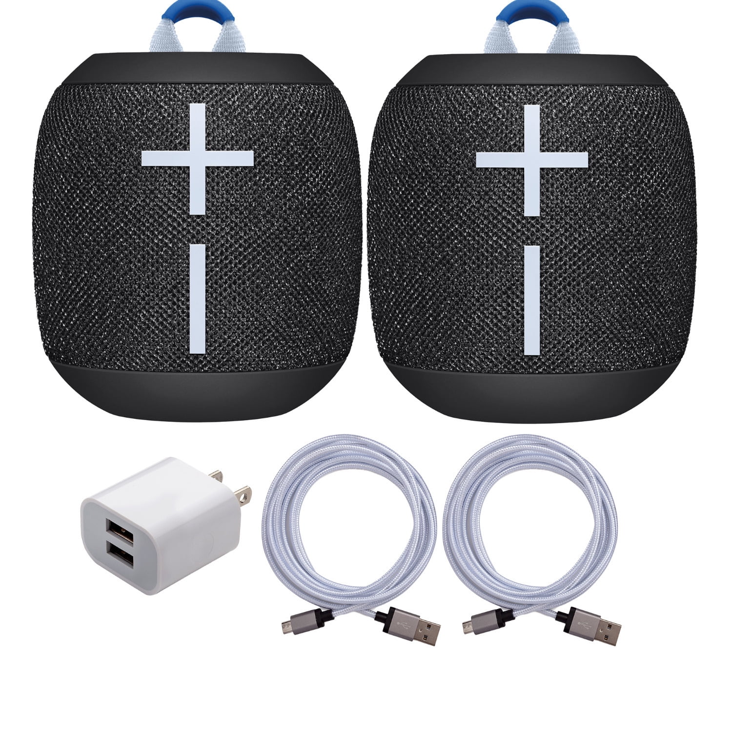 Ultimate Ears WONDERBOOM 3 (Performance Blue) Speakers with Accessories (2-Pack) - Walmart.com Ultimate Ears WONDERBOOM 3 (Performance Blue) Speakers with Accessories (2-Pack) - Walmart.com