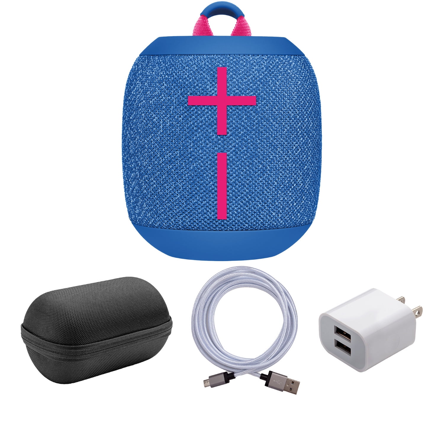 Ultimate Ears WONDERBOOM 3 Bluetooth Speaker with Case USB Cable