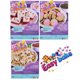 thumbnail image 1 of Ultimate Easy-Bake Mix 3-Pack, Red Velvet & Strawberry Cake, Pizza, Chocolate Chip & Sugar Cookie, Bowl, Whisk, Edicodo Exclusive, Bundle, 1 of 5