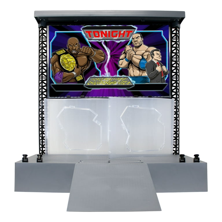 Wwe action outlet figure set up