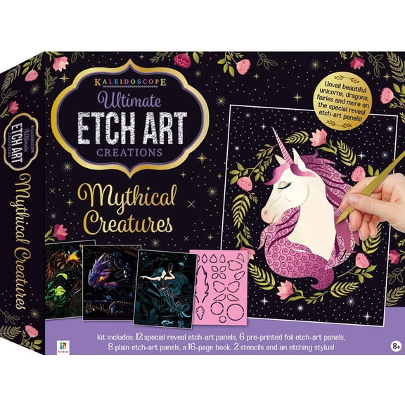 Ultimate Etch Art Kit: Mythical Creatures