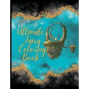 Ultimate Fairy coloring book, (Paperback)
