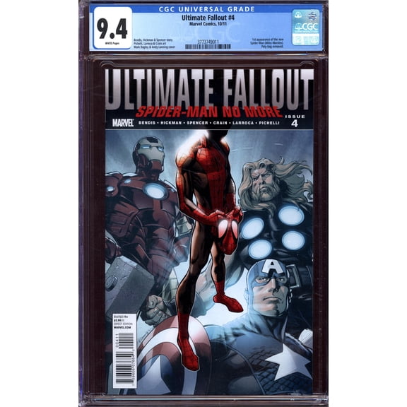 Ultimate Fallout #4 - CGC 9.4 Comic Book