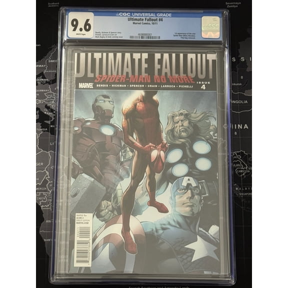 Ultimate Fallout #4 - CGC 9.6 Comic Book