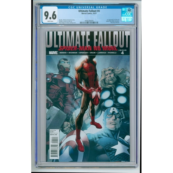 Ultimate Fallout #4 - CGC 9.6 Comic Book