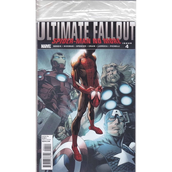 Ultimate Fallout #4 (in bag) VF ; Marvel Comic Book