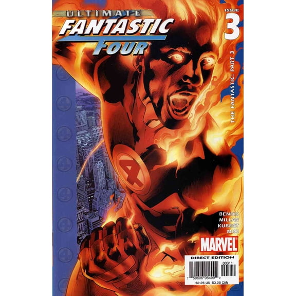 Ultimate Fantastic Four #3 VF ; Marvel Comic Book