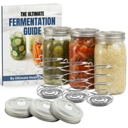 Ultimate Fermentation Kit to Make Perfect Pickles, Sauerkraut, Kimchi & Probiotic-Rich Vegetables.