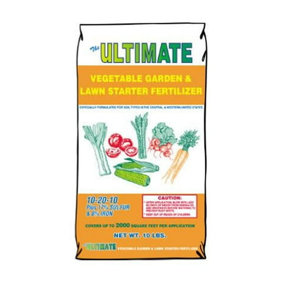Ultimate Fertilizer 150 Vegetable Garden & Lawn Starter Fertilizer 10-20-10, 10 Lbs. - Quantity 1