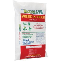 Ultimate Fertilizer Ultimate Weed & Feed Lawn Fertilizer With Weed Killer - Single Pack