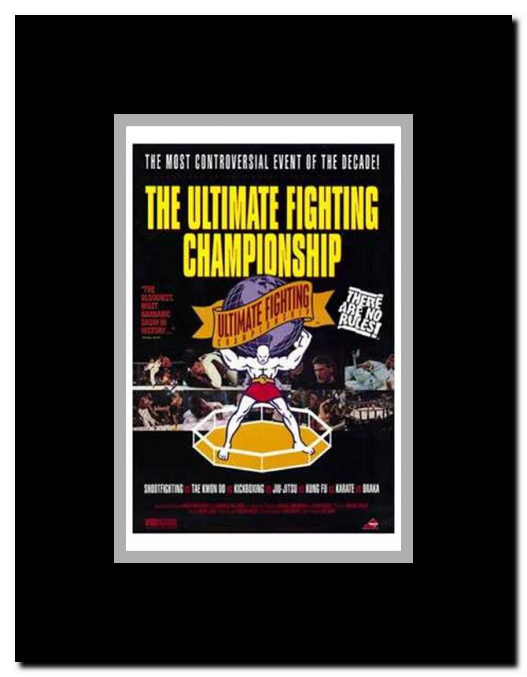 Ultimate Fighting Championships Framed Movie Poster