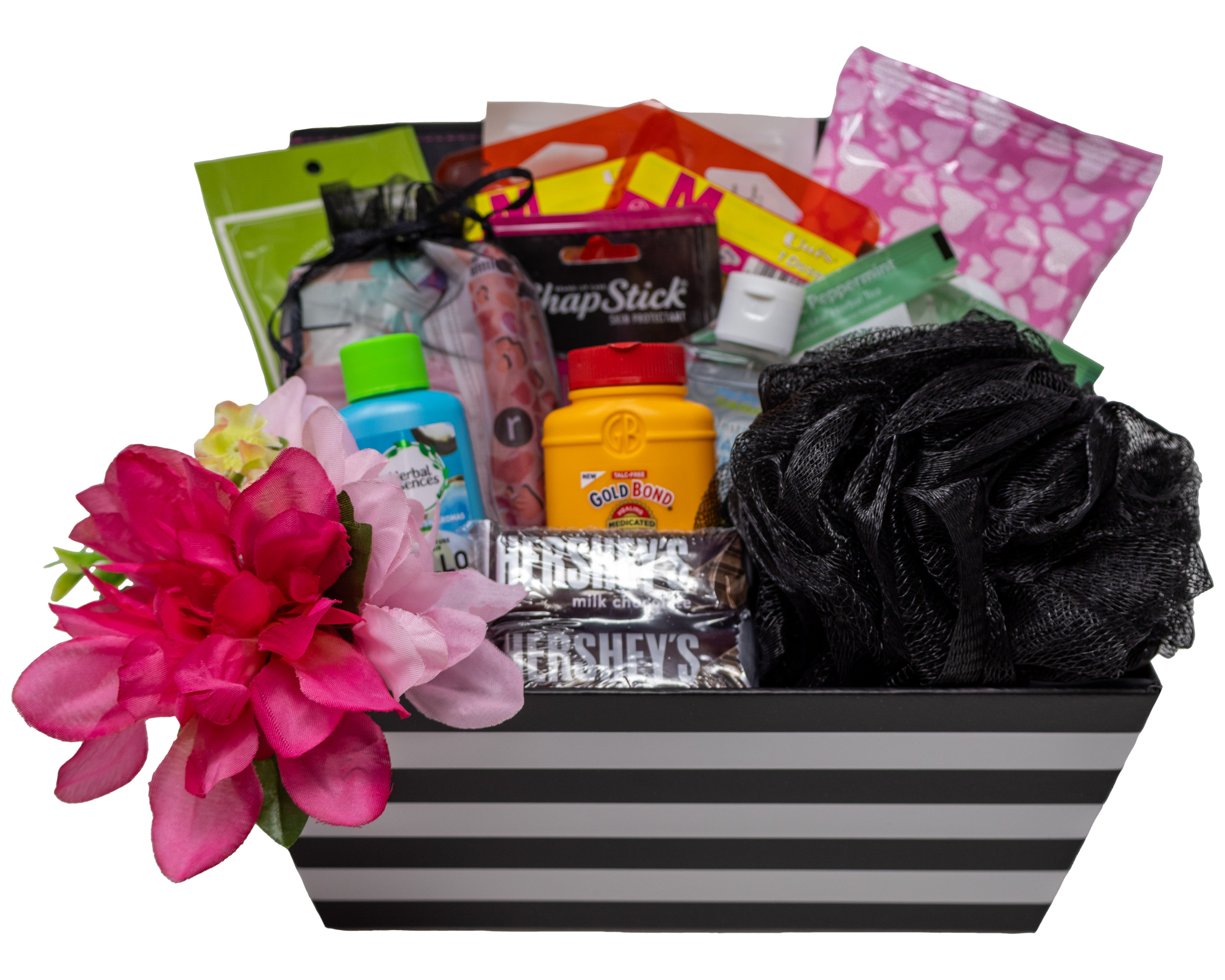Ultimate First Period Kit and Spa Gift Basket Gift for Tween Girls