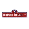 thumbnail image 1 of Ultimate Frisbee Plastic Street Sign - 6 Inch X 18 Inch Gift Sports Disc Team Outdoor Fun Active Game Recreation Challenge Play Decor, 1 of 4
