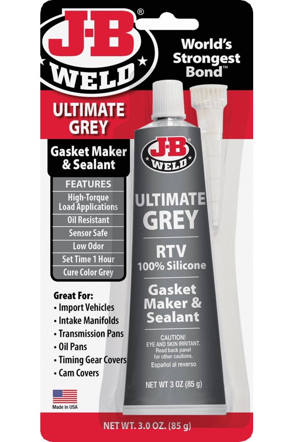 Grey RTV Silicone Gasket & Sealant - Pack of 12  Residential Use, Standard Application