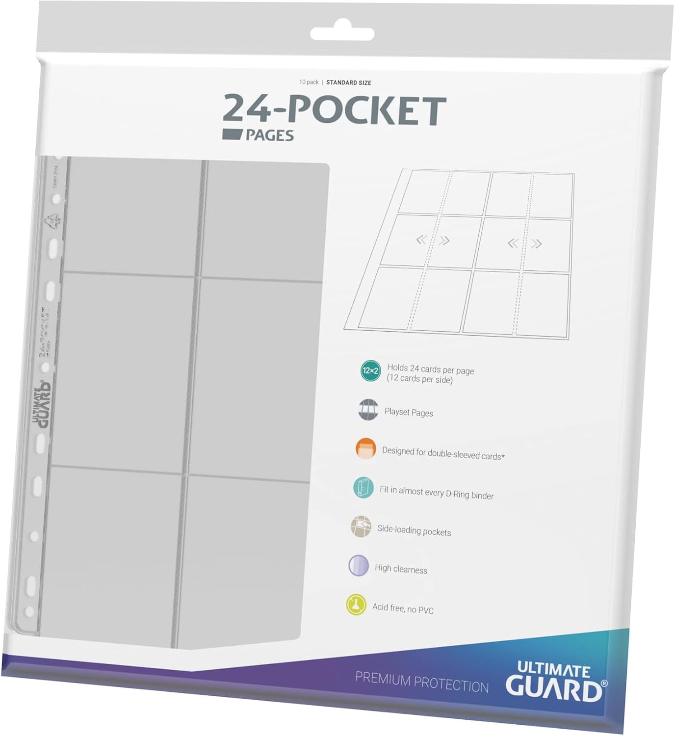 trading card binder pages walmart Amazon.com: Card Binder 4 Pocket, Trading Card Holder Fits 400 Cards With  50 Removable Sleeves, Portable Collection Card Ablum, Game Card Case book  With Zipper for Gift main image 0