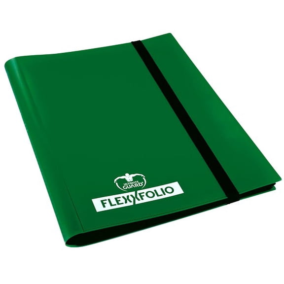 Ultimate Guard 4 Pocket FlexXfolio Card Binder, Green