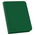 thumbnail image 1 of Ultimate Guard 4 Pocket Zipfolio Xenoskin Card Binder, Green, 1 of 5