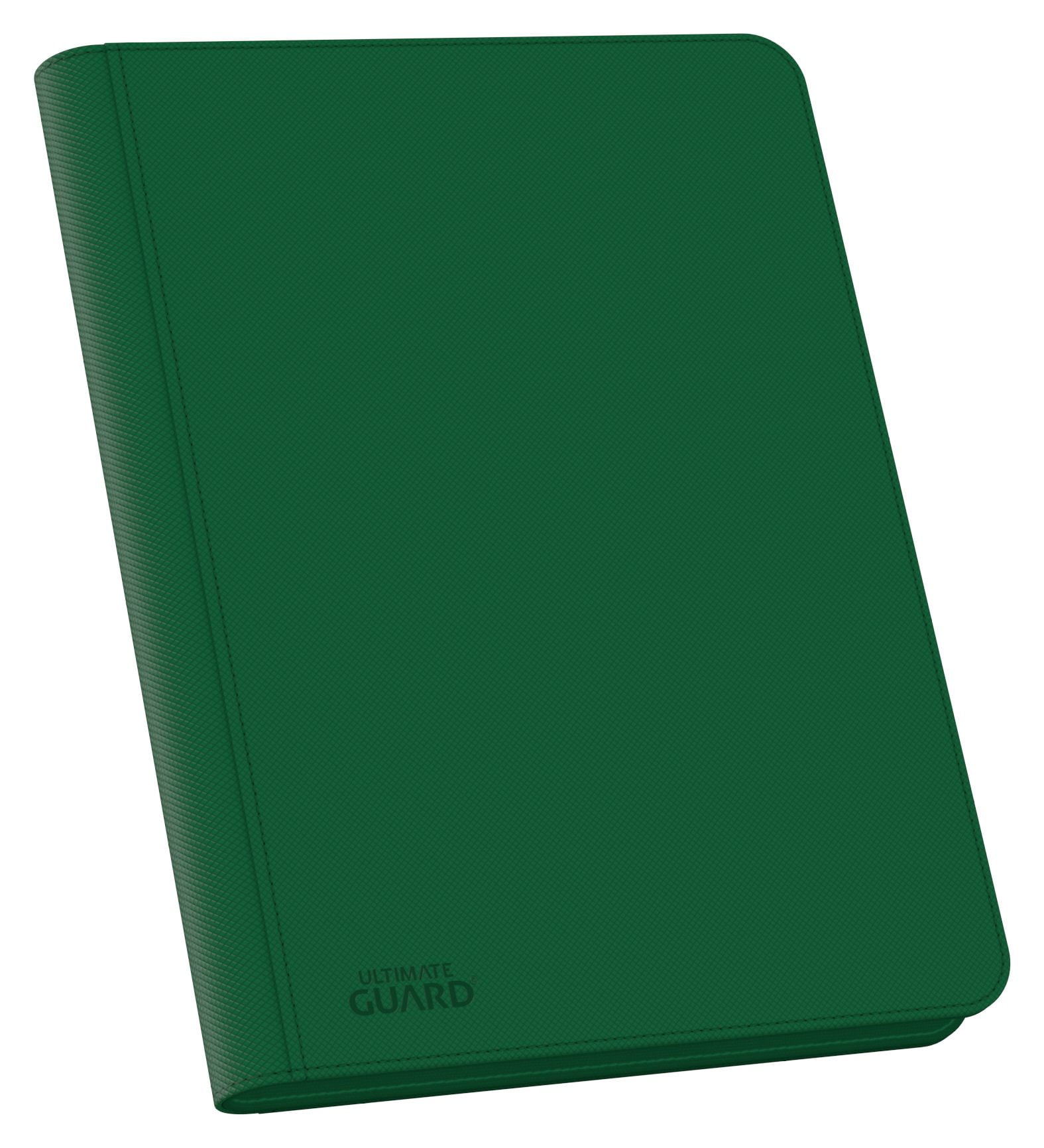 Ultimate Guard 8 Pocket Zipfolio Xenoskin Card Binder, Green