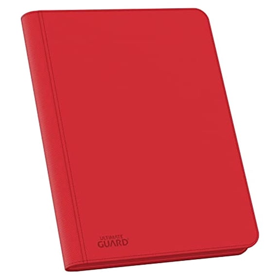 8 Pocket Quadrow Zipfolio Xeno Deck Case, Red