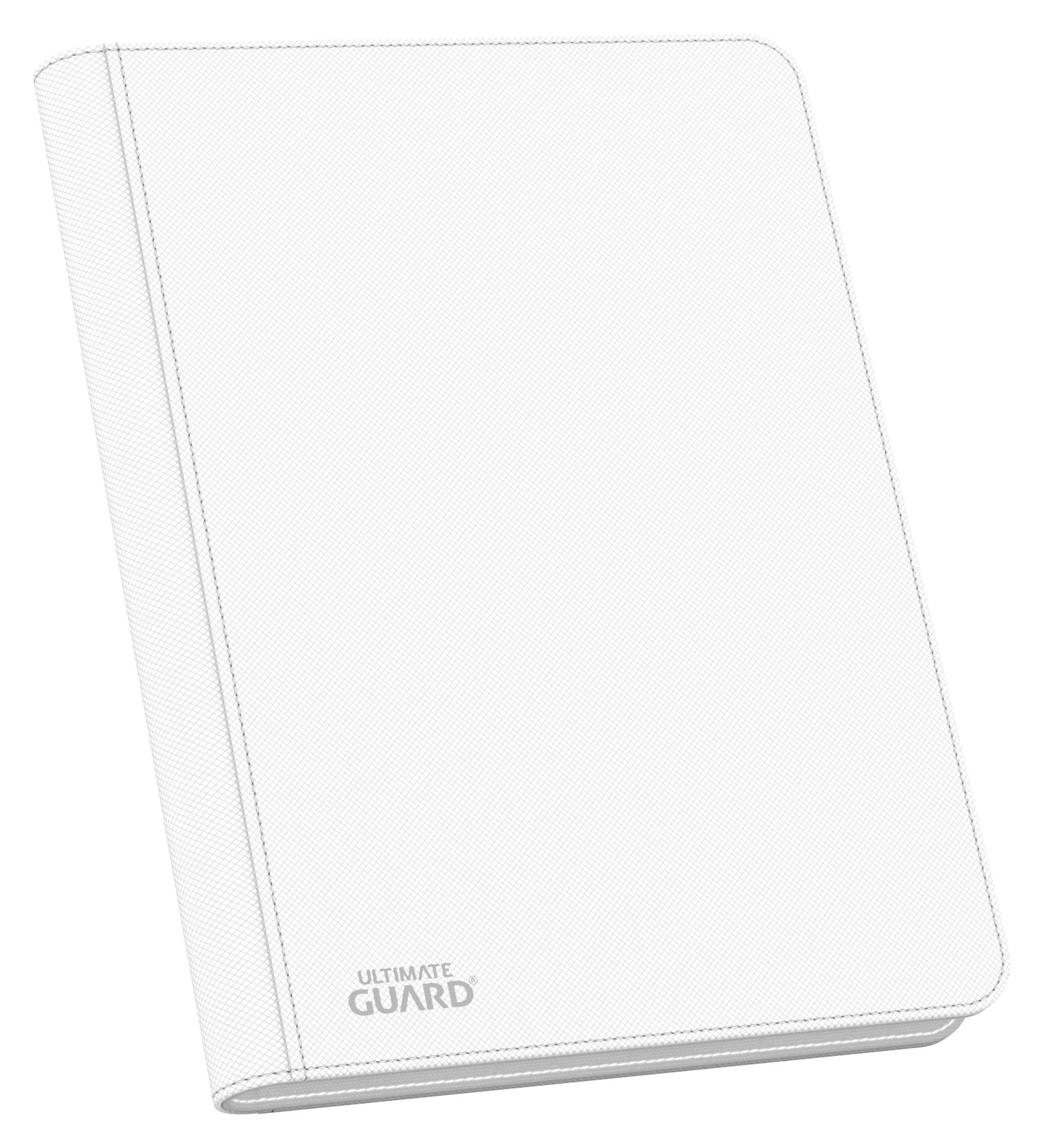 Ultimate Guard 16 Pocket Zipfolio Xenoskin Card Binder, White - Walmart.com
