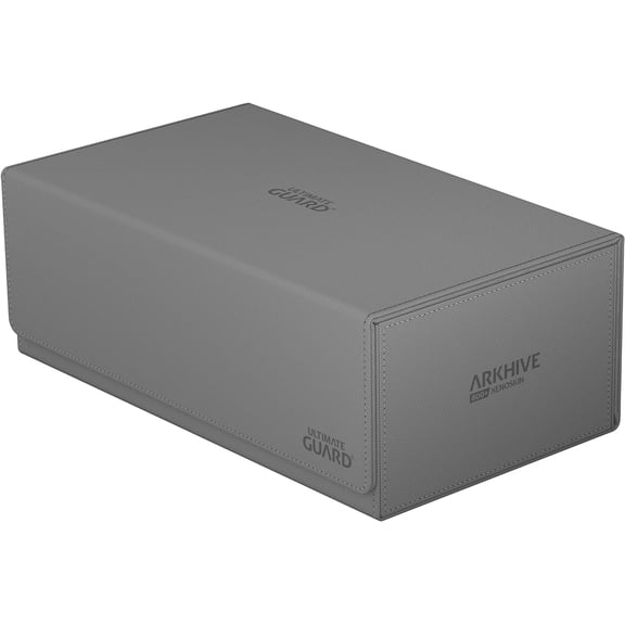 Ultimate Guard Arkhive 800+, Deck Case for 800 Double-Sleeved TCG Cards, Grey