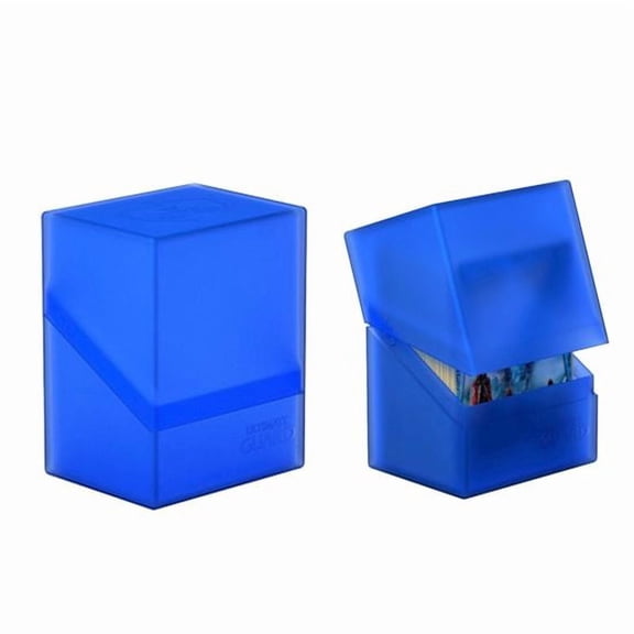 Ultimate Guard Boulder Deck Case 80+ Card Game, Sapphire, Small