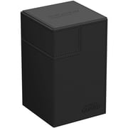 Ultimate Guard FlipNTray Xenoskin 100+ Deck Case, Monocolor Black