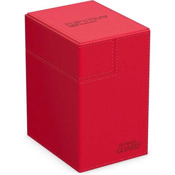 Ultimate Guard Flip'n'Tray 133+ Xenoskin Deck Box, Red