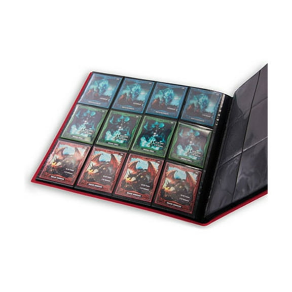 Ultimate Guard QuadRow 12-Pocket FlexXFolio Card Binder, Red
