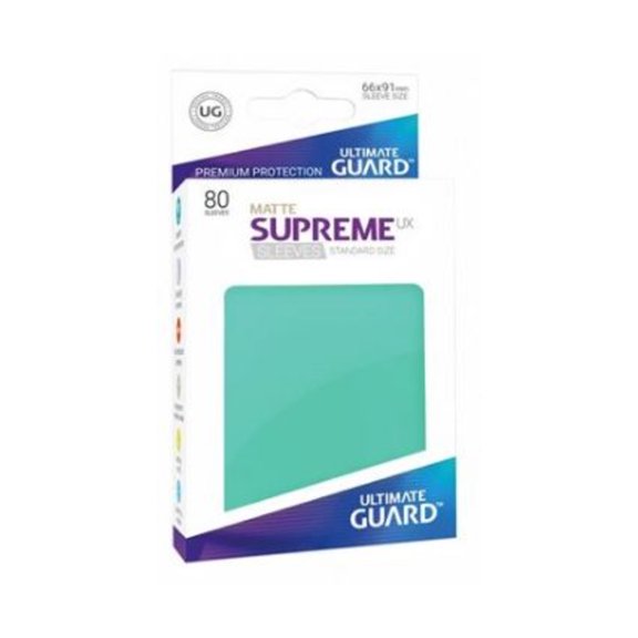 Ultimate Guard Supreme UX - Matte Turquoise (80) New